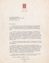 Rockwell Kent to Reuben Saltzman, May 1949 (correspondence)