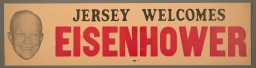 Jersey Welcomes Eisenhower