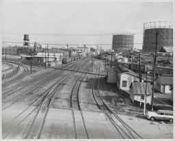 Elmhurst Main Tracks and Departure Tracks from Homestead Yard
