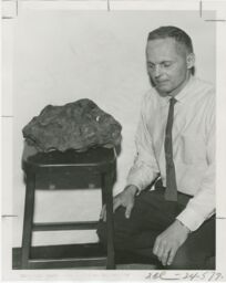 William Read with rock