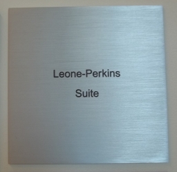 Leone-Perkins Suite Plaque
