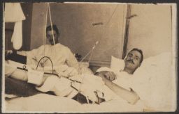 Two men in hospital