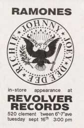 Revolver Records, 1986 September 16