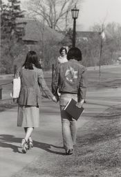 Students Walking on East Avenue