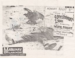 Mabuhay Gardens, 1983 August 08