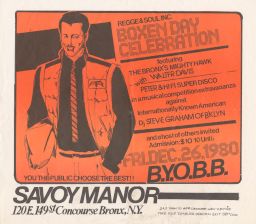 Savoy Manor, Dec. 26, 1980