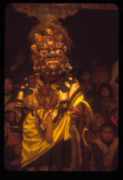 lama kal bhairabko mukut lagaeko (लामा काल भैरबको मुकुट लगाएको / Lama Wearing the Mask of Kalbahirb)