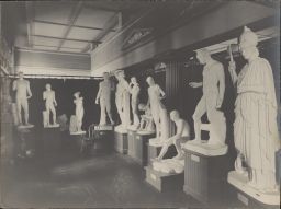 Museum of Casts in the entrance hall of Goldwin Smith.