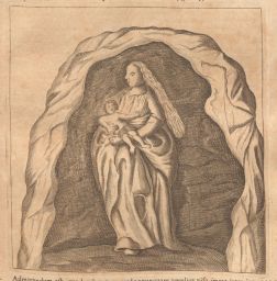 Mundus Subterraneus, 3rd edition: Virgin and Child figured in a jasper