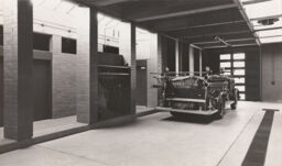 Fire Station Number 9	 15, Interior View - Fire Engine Garage and Adjacent Entry Way