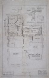 First Floor Plan (Sheet #1) for Dr. Arthur Booth