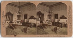 Mrs. Harrison's Bedroom, President's Mansion, Washington, D.C.