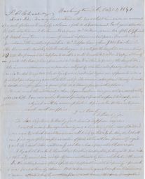 Letter soliciting funds to set free two slaves unjustly returned to slavery