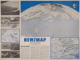 NewsMap - Monday, November 8, 1943 [verso]