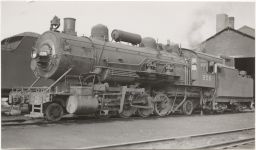 Pittsburgh and Shawmut locomotive engine # 206.