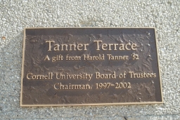 Tanner Terrace Plaque