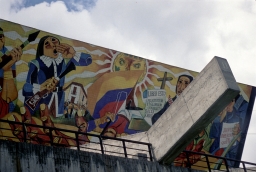 Mural at Mitad del Mundo