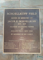 Jacob F. Schoellkopf Memorial Plaque
