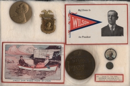 Wilson-Marshall Campaign and Inaugural Items, ca. 1912-1917