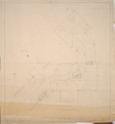 Job #229 - Attic floor plan for the residence for R. B. Maltby Esq.