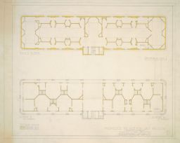 Third Floor; Second Floor: Proposed Princeton Art Museum (Scheme 5, Scheme 6).