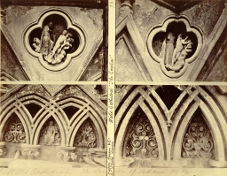"The Creation," Niche Sculptures, Wells Cathedral West Façade 
