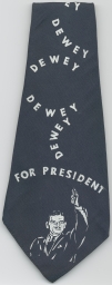 Dewey for President Portrait Necktie, ca. 1944-1948