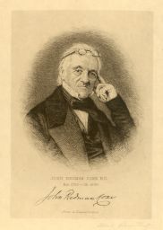 John Redman Coxe (1773-1864), M. D. 1794, autographed portrait