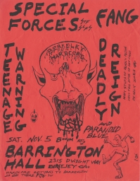Barrington Hall, 1983 November 05