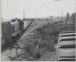 View to Southwest at Carrie Avenue Yard