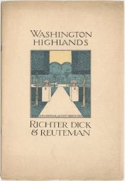 Front cover of Washington Highlands booklet by Richter Dick & Reuteman.