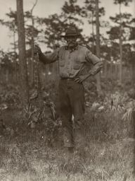 Til[?]man our guide in Florida Ivory Bill expedition