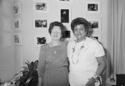 Lillian Lopez and Lorraine Montenegro at an event in honor of Evelina Antonetty