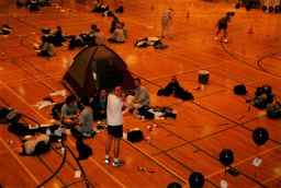 Students participate in activities for Relay for Life