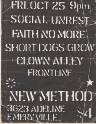 New Method, 1985 October 25