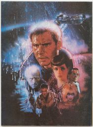 Back cover of the "Blade Runner Souvenir Magazine, Vol. 1."