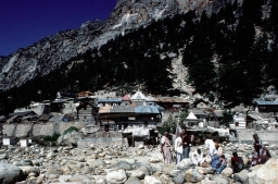 Gangotri Temple and Town