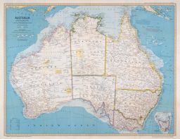 Australia [verso of Land of Living Fossils]
