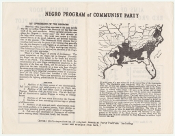 Negro Program of Communist Party