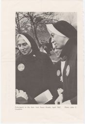 Nuns in the New York Peace Parade