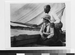 Ethel Zoe Bailey and Liberty Hyde Bailey on the Orinoco River in Venezuela