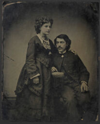 Portrait of Mary Hannah and Simon Gage