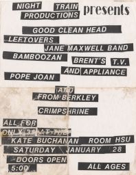 Kate Buchanan Room, 1989 January 28