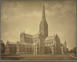 Salisbury Cathedral from Northeast      