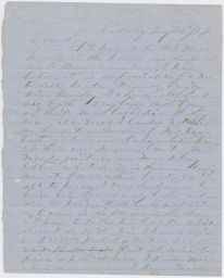 Slave Dealer's Letter, complaining about condition of slaves he wanted to sell
