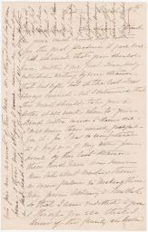 Letter to "Hon E.T. Throop"