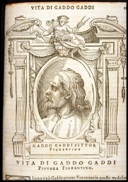 Gaddo Gaddi, pittor Fiorentino (from Vasari, Lives)