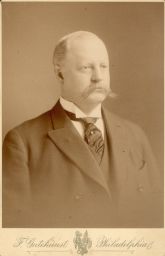 Effingham B. Morris (1856-1937), A.B. 1875, A.M. 1878, LL.B. 1878, LL.D. (hon.) 1928, portrait photograph