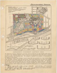 Architectural Groups General Plan- Mariemont- A New Town
