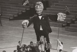 Barton Hall, Bread and Puppet Theater effigy